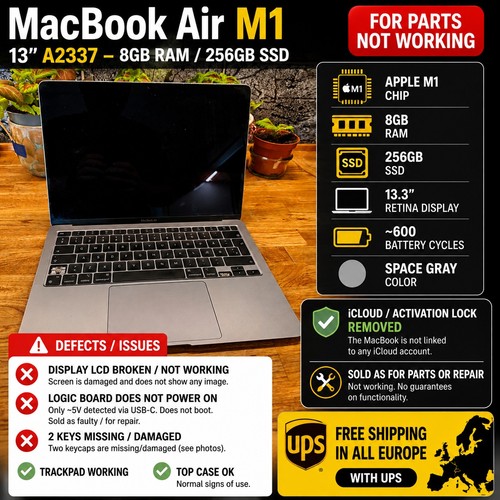 Apple macbook air - apple, 13,3"